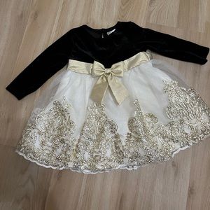 Rare Editions Toddler Holiday Dress 18 months